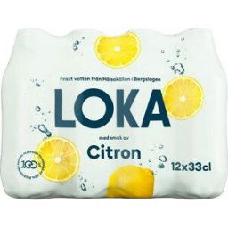 Dricka LOKA citron 33cl pet 12st