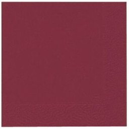 Duni Servett D1-lags 33x33 Bordeaux, 500st