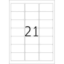 Herma etikett avtagbar 63,5x38,1 (2100)