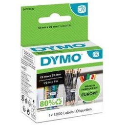 Etiketter Dymo LW Universal, 25x13mm, 1000/fp