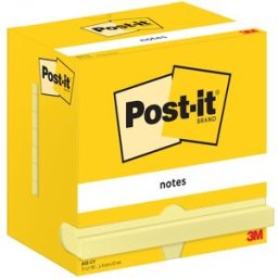 Post-it Notisar 76x127 gul (12)