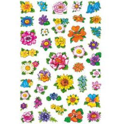 Herma stickers Decor blommor (3) 10st