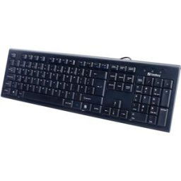 Sandberg Wired USB Office Keyboard, Black (Nordic)