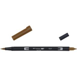 Tombow ABT Dual Brush 969 choklad 6st