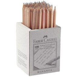 Blyertspenna Faber-Castell HB, opolerad, 100/fp