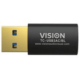 VISION Professional installation-grade USB-C to USB-A adapter