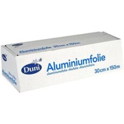 Aluminiumfolie DUNI box 30cmx150m