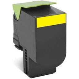 Toner LEXMARK 80C2HYE 3K gul