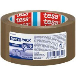 Packtejp TESA Strong Brun, PP/Akryl, 50mm x 66m, 6/fp 6rl