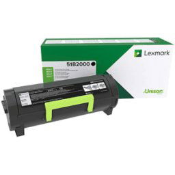 Toner LEXMARK 51B2000 Svart