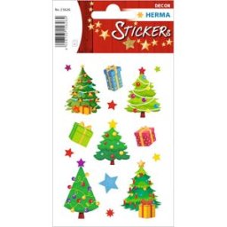 Herma stickers Decor Christmas tree (2) 10st