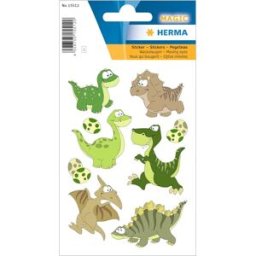 Herma stickers Magic dino kids foil (1) 10st