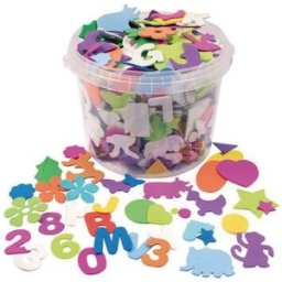 Mjuka figurer i hink 170 g