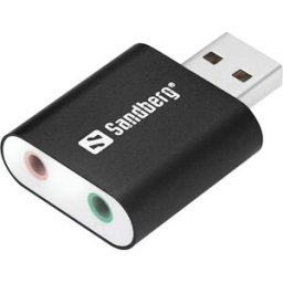 Sandberg USB to Sound Link, Black
