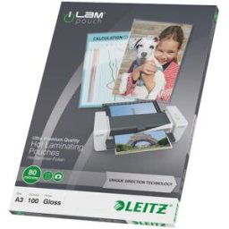 Laminat Leitz A3, 80mic, 100/fp