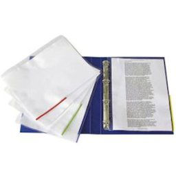 Signalficka ESSELTE A4 Vit, 0,11, 100/fp