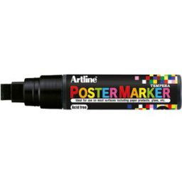 Poster Marker Artline 12 mm svart 6st