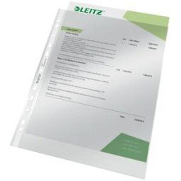 Plastficka LEITZ PP 0,075 A4 Box 100st