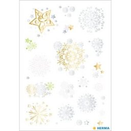 Herma stickers Creative Christmas Stars 10st