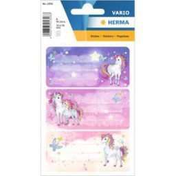 Herma stickers Vario skolbok glitter (2) 10st