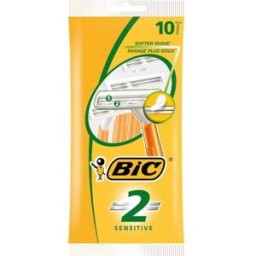 Rakhyvel BIC Sensitive, 2-blad, 10/fp