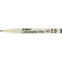 Artline Calligraphy Pen 2.0 svart 12st