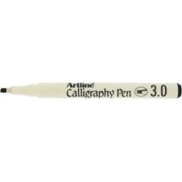 Artline Calligraphy Pen 3.0 svart 12st