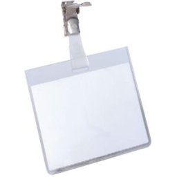 Namnskylt Durable, clips, 90x60mm, 25/fp