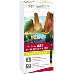Tombow ABT Dual Brush 18P-6 Landscape carton (18)