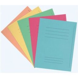 Mapp EXACOMPTA kartong 240g A4 sort 50st