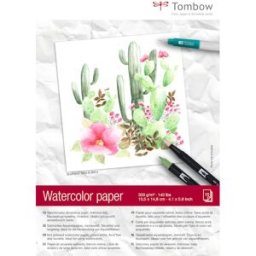 Tombow Akvarellblock A6 300g 15ark 10st
