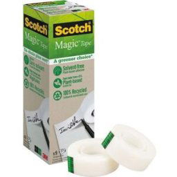 Dokumenttejp Scotch Magic 900 Greener, osynlig, 19mm x 33m, 9/fp