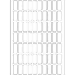 Herma etikett manuelll KP 8x20 vit (2240)