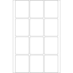 Herma etikett manuelll KP 32x41 vit (384)