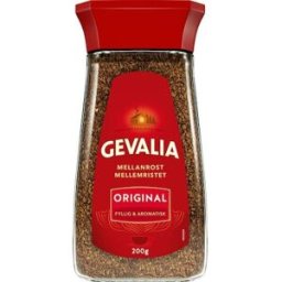 Kaffe GEVALIA snabbkaffe burk 200g