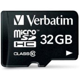 Minneskort VERBATIM Micro SDHC 32GB CL10