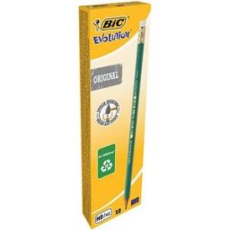 Blyertspenna BIC Eco Evolution 655 HB 12st