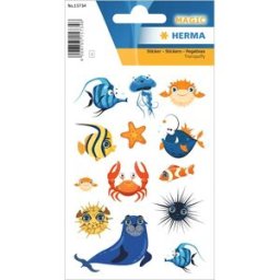 Herma stickers Magic sea creatures (1) 10st