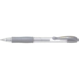 Gelkulpenna Pilot G-2 Metallic Medium Silver, 0.7mm, 12st 12st