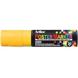 Poster Marker Artline 20 mm gul 6st