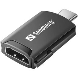 Sandberg USB-C to HDMI 4K60Hz Dongle, Alu