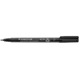 OH-Penna Staedtler Lumocolor Svart, fine, permanent, 10st 10st