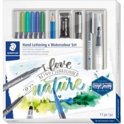 Staedtler Handlettering & akvarellset 4st