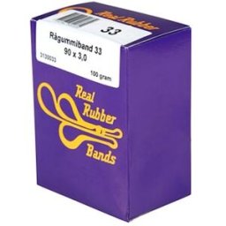 Gummiband 33, 3x90mm, 100g, 130/FP