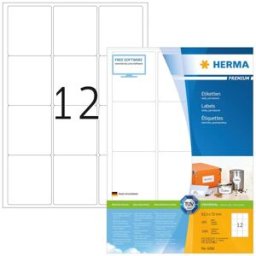 Herma etikett Premium 63,5x72,0 (1200)
