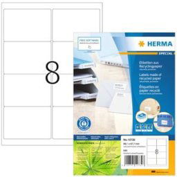 Herma etikett recycled 99,1x67,7 vit (640)