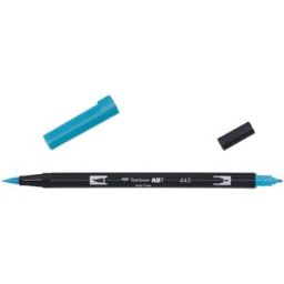 Tombow ABT Dual Brush 443 turkos 6st