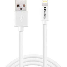 Sandberg USB-A to Lightning SAVER, White (1m)