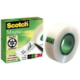 Dokumenttejp Scotch Magic 810, osynlig, 12mm x 33m