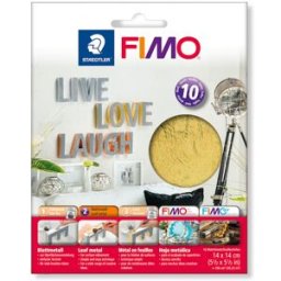 Fimo Acces Leaf Metal Guld